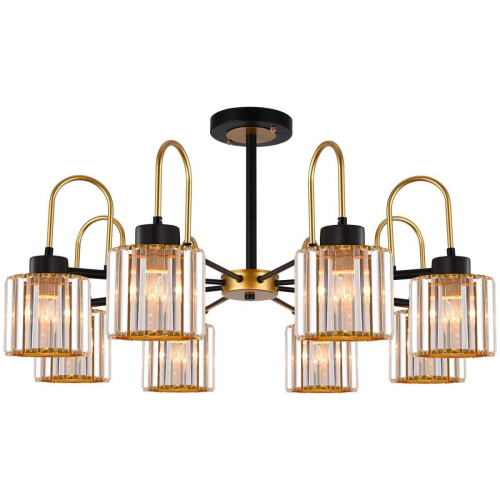 Люстра Illumico IL1305-8CPA-29 BK GD Люстра Illumico IL1305-8CPA-29 BK GD
