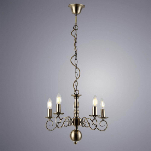 Подвесная люстра Arte Lamp A1129LM-5AB Подвесная люстра Arte Lamp A1129LM-5AB