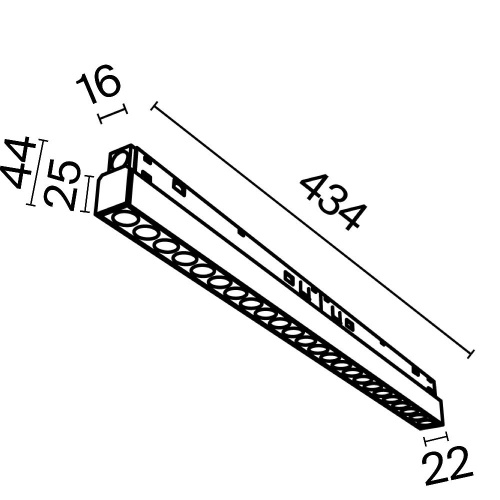 Трековый светильник Technical TR031-4-24WTW-DD-B Трековый светильник Technical TR031-4-24WTW-DD-B