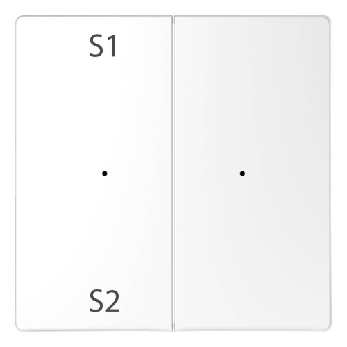 Клавиша двойная Schneider Electric Merten D-Life MTN5226-6035 Клавиша двойная Schneider Electric Merten D-Life MTN5226-6035