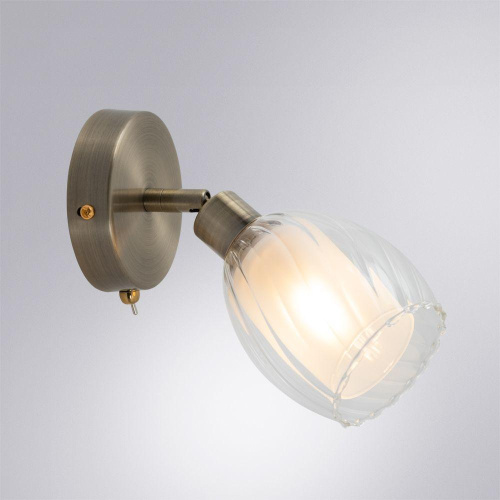 Спот Arte Lamp Biham A3184AP-1AB Спот Arte Lamp Biham A3184AP-1AB