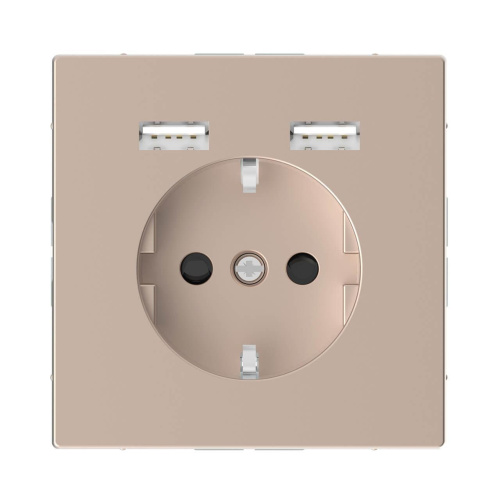 Розетка компьютерная USBx2 Schneider Electric Merten D-Life MTN2366-6051 Розетка компьютерная USBx2 Schneider Electric Merten D-Life MTN2366-6051