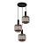 Подвесная люстра Lumina Deco Gato LDP 1217-3 GY+BK