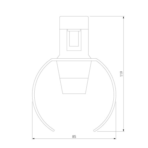 Трековый светодиодный светильник Elektrostandard Esthetic Magnetic 85119/01 a065420 Трековый светодиодный светильник Elektrostandard Esthetic Magnetic 85119/01 a065420