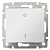 Переключатель одноклавишный двухполюсный Legrand Valena 10A 250V белый 774402