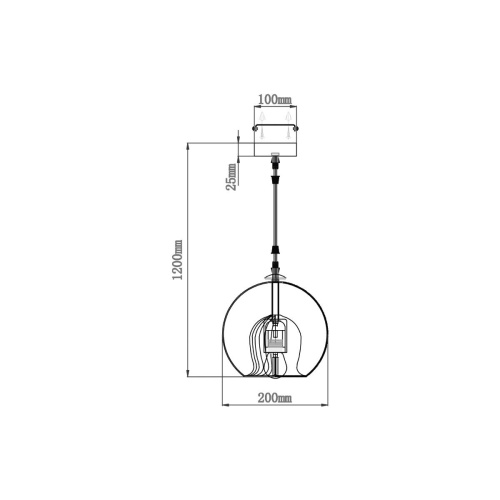Подвесной светильник Vele Luce Bello VL5504P01 Подвесной светильник Vele Luce Bello VL5504P01