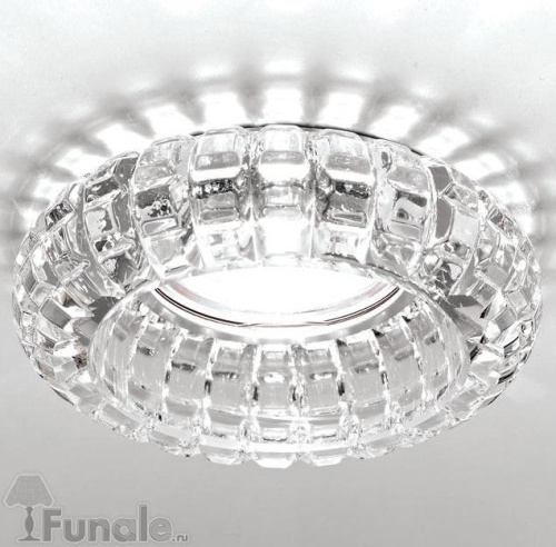 Встраиваемый светильник Ambrella light Crystal D4141 CL/CH Встраиваемый светильник Ambrella light Crystal D4141 CL/CH