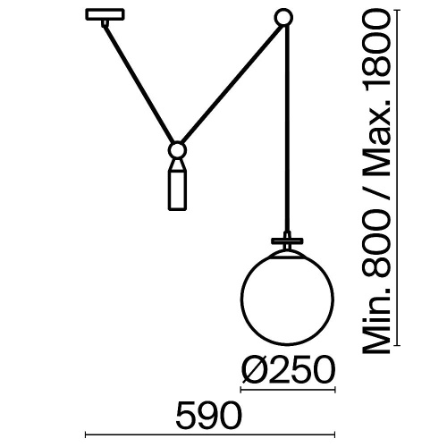 Подвесной светильник Freya FR5221PL-01BS Подвесной светильник Freya FR5221PL-01BS