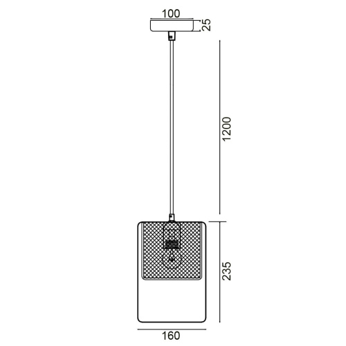 Подвесной светильник Vele Luce Nota VL6412P01 Подвесной светильник Vele Luce Nota VL6412P01