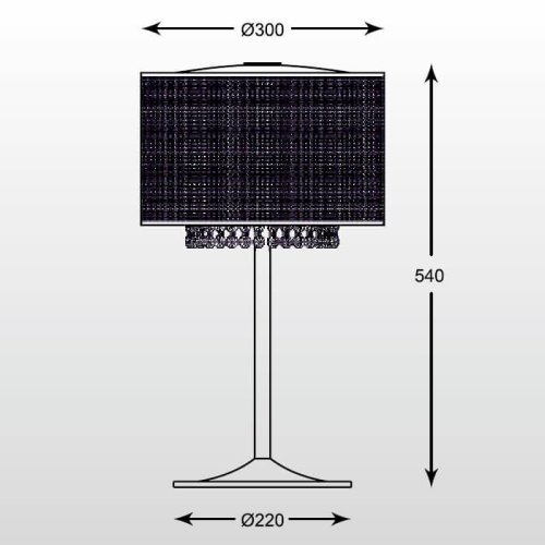 Настольная лампа Zumaline Blink T0173-04W-F4B3 Настольная лампа Zumaline Blink T0173-04W-F4B3