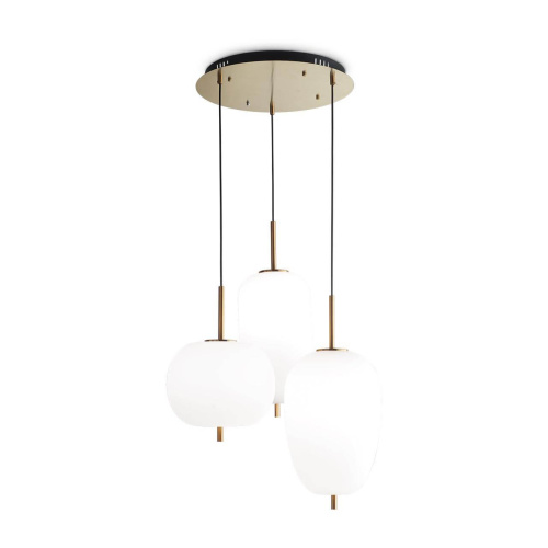 Подвесная светодиодная люстра Ideal Lux Umile SP3 224541 Подвесная светодиодная люстра Ideal Lux Umile SP3 224541
