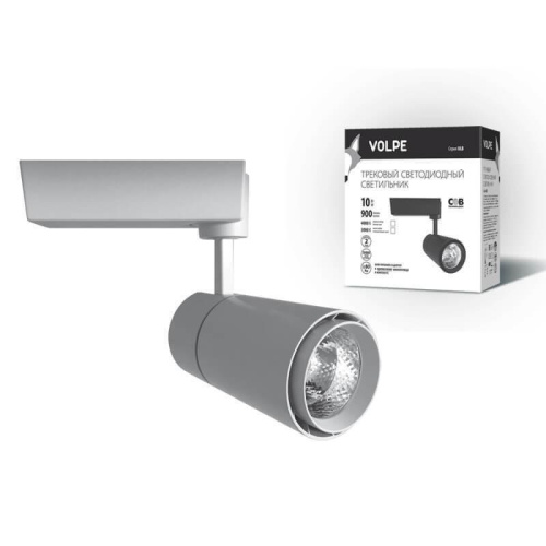 Трековый светодиодный светильник (UL-00003435) Volpe ULB-Q252 10W/NW/H White Трековый светодиодный светильник (UL-00003435) Volpe ULB-Q252 10W/NW/H White