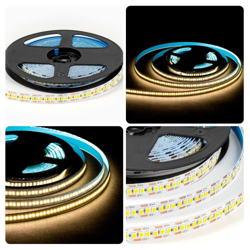 Светодиодная лента OGM 19,2W/m 240LED/m 2835SMD дневной белый 5M LSE-266 Светодиодная лента OGM 19,2W/m 240LED/m 2835SMD дневной белый 5M LSE-266