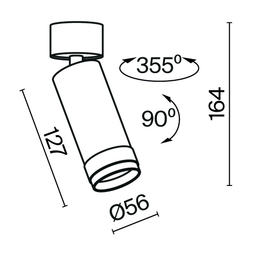 Потолочный светильник Technical C055CL-L12W3K-Z-W Потолочный светильник Technical C055CL-L12W3K-Z-W