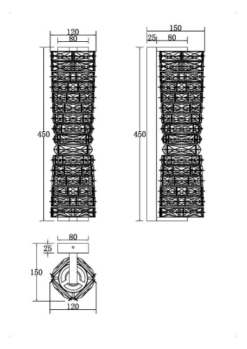 Настенный светодиодный светильник Maytoni Coil MOD125WL-L6CH3K Настенный светодиодный светильник Maytoni Coil MOD125WL-L6CH3K