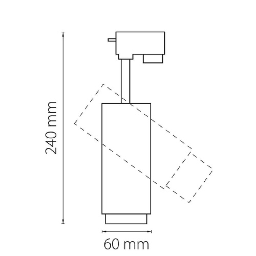 Трековый светодиодный светильник Lightstar Fuoco Led 215246 Трековый светодиодный светильник Lightstar Fuoco Led 215246