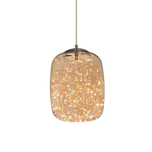 Подвесной светодиодный светильник Lumina Deco Daisy LDP 6824-220 CHR+AMB Подвесной светодиодный светильник Lumina Deco Daisy LDP 6824-220 CHR+AMB