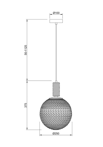 Подвесной светильник Maytoni Milagro P030PL-01CH Подвесной светильник Maytoni Milagro P030PL-01CH