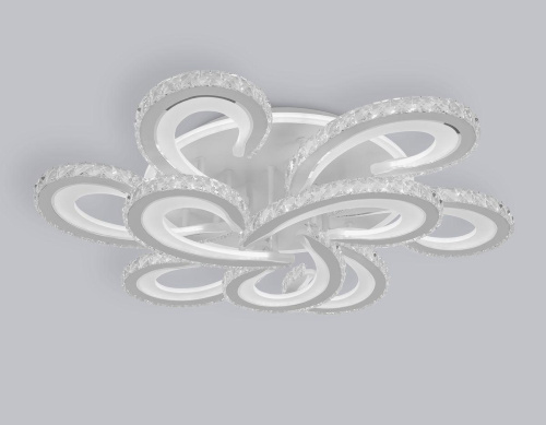 Потолочная светодиодная люстра Ambrella light Acrylica Ice FA1704 Потолочная светодиодная люстра Ambrella light Acrylica Ice FA1704