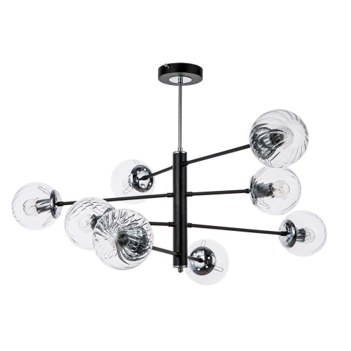 Потолочная люстра Arte Lamp Segin A3566PL-8BK Потолочная люстра Arte Lamp Segin A3566PL-8BK