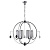 Подвесная люстра Lumien Hall Илис 3303/6H-CR-SNS-CL