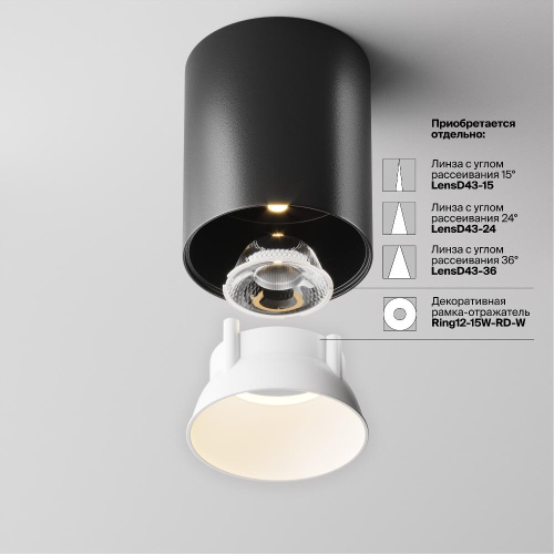 Потолочный светильник Technical C064CL-12W3K-RD-B Потолочный светильник Technical C064CL-12W3K-RD-B