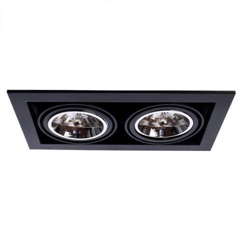 Встраиваемый светильник Arte Lamp Cardani A5935PL-2BK Встраиваемый светильник Arte Lamp Cardani A5935PL-2BK