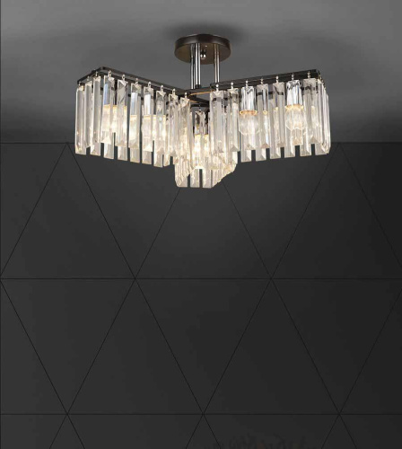 Потолочная люстра Seven Fires Berit WD3548/6C-BK-CR-CL Потолочная люстра Seven Fires Berit WD3548/6C-BK-CR-CL