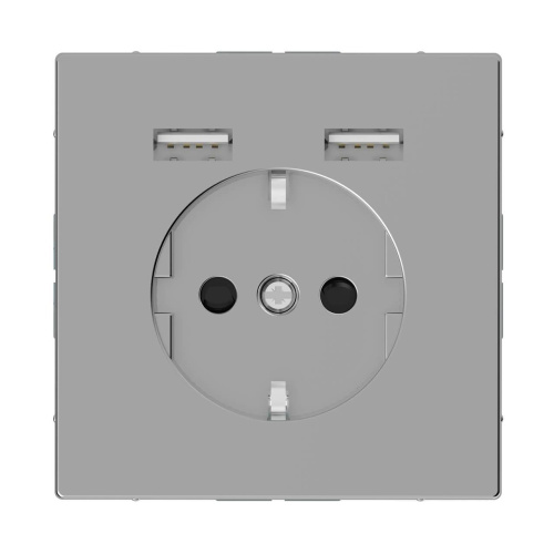 Розетка компьютерная USBx2 Schneider Electric Merten D-Life MTN2366-6036 Розетка компьютерная USBx2 Schneider Electric Merten D-Life MTN2366-6036