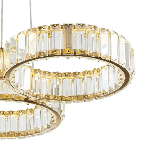 Подвесной светодиодный светильник Indigo Favo 12036/3P Brass V000073L Подвесной светодиодный светильник Indigo Favo 12036/3P Brass V000073L