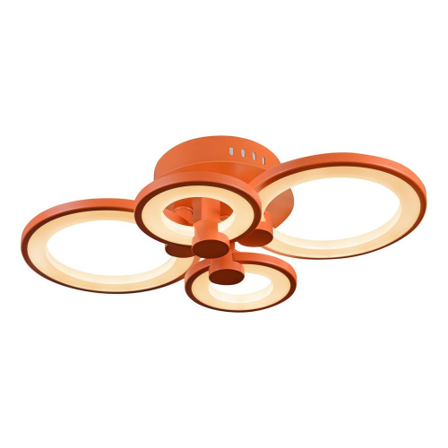 Потолочная светодиодная люстра iLedex Ring A001/4 Orange Потолочная светодиодная люстра iLedex Ring A001/4 Orange