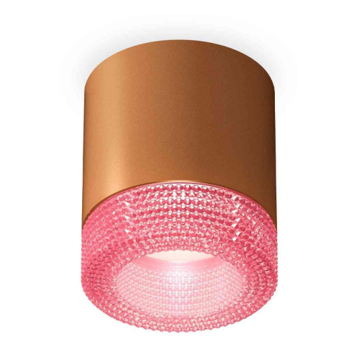 Комплект накладного светильника Ambrella light Techno Spot XS7404030 SCF/PI кофе песок/розовый (C7404, N7193) Комплект накладного светильника Ambrella light Techno Spot XS7404030 SCF/PI кофе песок/розовый (C7404, N7193)