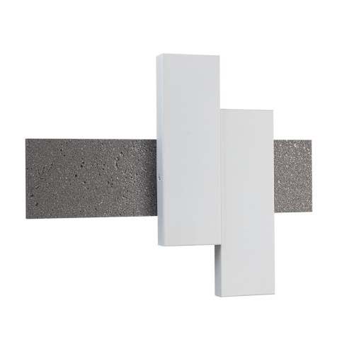 Настенный светодиодный светильник Indigo Avanzato 14023/2W Silver stone V000119L Настенный светодиодный светильник Indigo Avanzato 14023/2W Silver stone V000119L