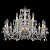 Подвесная люстра Bohemia Ivele 1402/10+5/240 G Подвесная люстра Bohemia Ivele 1402/10+5/240 G