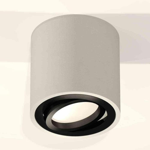 Комплект накладного светильника Ambrella light Techno Spot XS7533002 SGR/PBK серый песок/черный полированный (C7533, N7002) Комплект накладного светильника Ambrella light Techno Spot XS7533002 SGR/PBK серый песок/черный полированный (C7533, N7002)