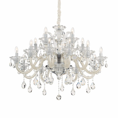 Подвесная люстра Ideal Lux Colossal SP15 Avorio 081564 Подвесная люстра Ideal Lux Colossal SP15 Avorio 081564