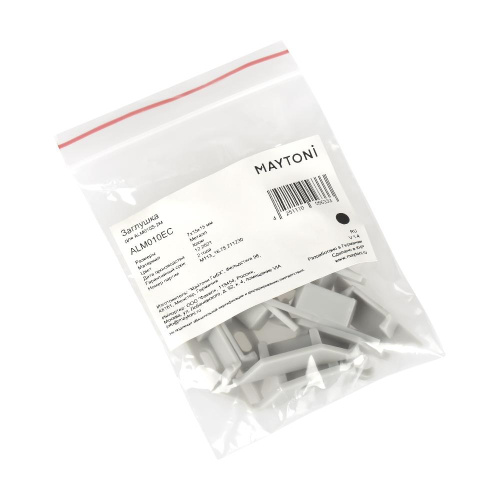 Заглушка Maytoni Technical для профиля ALM010S (10 шт) ALM010EC Заглушка Maytoni Technical для профиля ALM010S (10 шт) ALM010EC
