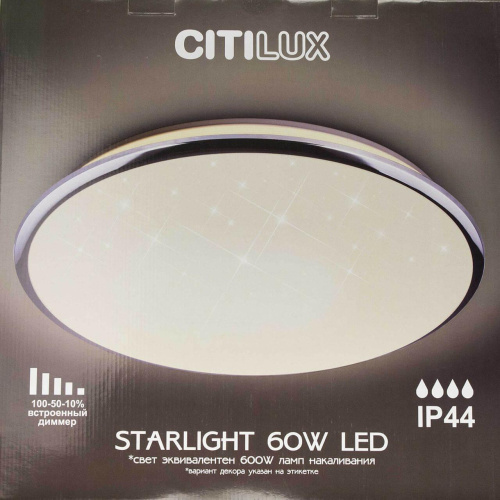 Потолочный светодиодный светильник Citilux СтарЛайт CL70360 Потолочный светодиодный светильник Citilux СтарЛайт CL70360