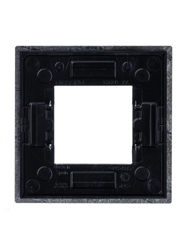 Рамка 1-постовая ABB Zenit сланец 2CLA227100N2201 Рамка 1-постовая ABB Zenit сланец 2CLA227100N2201