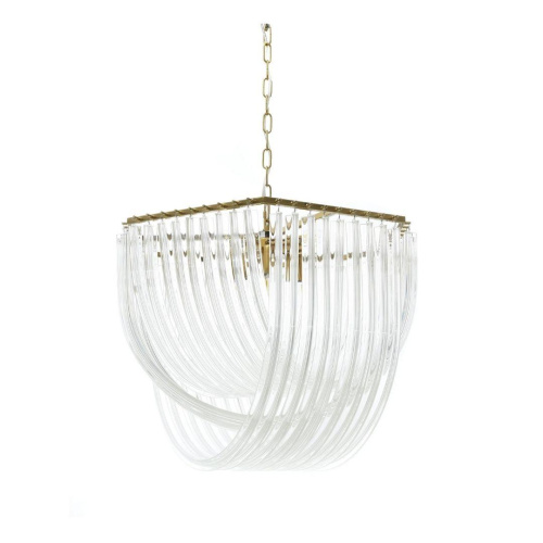 Подвесная люстра Lumina Deco Weddini LDP 6001-600 GD+CL Подвесная люстра Lumina Deco Weddini LDP 6001-600 GD+CL
