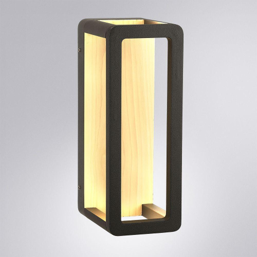 Уличный настенный светодиодный светильник Arte Lamp Hassaleh A3374AL-1BR Уличный настенный светодиодный светильник Arte Lamp Hassaleh A3374AL-1BR