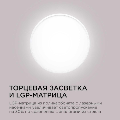 Потолочный светодиодный светильник Apeyron Spin 18-135 Потолочный светодиодный светильник Apeyron Spin 18-135