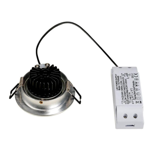 Встраиваемый светодиодный светильник SLV New Tria Led DL Round Set 113906 Встраиваемый светодиодный светильник SLV New Tria Led DL Round Set 113906
