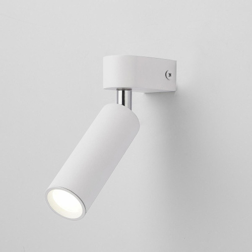 Светодиодный спот Eurosvet Pitch 20143/1 LED белый Светодиодный спот Eurosvet Pitch 20143/1 LED белый
