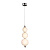 Подвесной светодиодный светильник Lumina Deco Snowman LDP 6834-1 WT+CHR