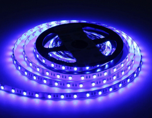 Светодиодная лента Ambrella Light 10W/m 60LED/m 5050SMD дневной белый/RGB 5M GS4402 Светодиодная лента Ambrella Light 10W/m 60LED/m 5050SMD дневной белый/RGB 5M GS4402
