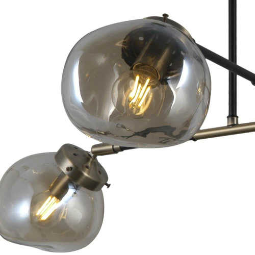 Потолочная люстра Seven Fires Kles SF4024/4C-BK-AB Потолочная люстра Seven Fires Kles SF4024/4C-BK-AB