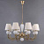 Подвесная люстра Lumien Hall Санна 1026/8H-AB-P