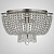 Люстра Jacqueline Clear Flush-Mount Crystal By Imperiumloft