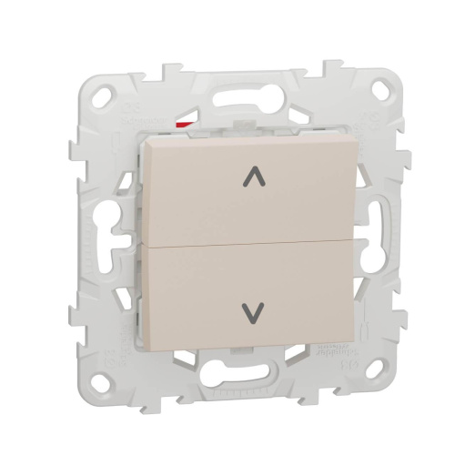 Выключатель двухклавишный Schneider Electric Unica New NU520744 Выключатель двухклавишный Schneider Electric Unica New NU520744